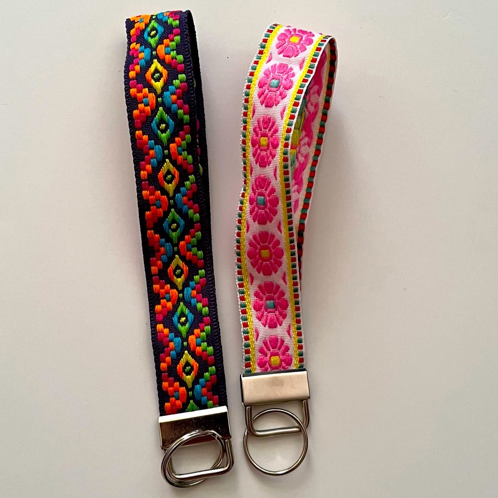 NWT Bundle of 2 Wristlet Keychains